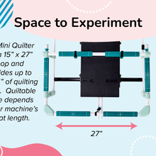 Load image into Gallery viewer, Mini Quilter Tabletop Fabric Frame