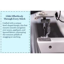 Load image into Gallery viewer, Super Glide Foot for Q'nique Machines