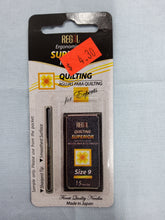 Load image into Gallery viewer, Regal Superior Quilting Needles size 9