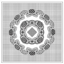 Load image into Gallery viewer, "Victoria" Paper Pattern Wholecloth Design