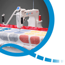 Load image into Gallery viewer, Q&#39;nique 15PRO Quilting Machine with Q&#39;Zone Hoop Frame

