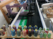 Load image into Gallery viewer, On Quilting Frame Thread Selection Holder and Bobbin Holder