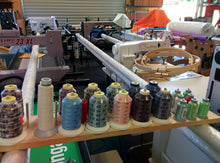 Load image into Gallery viewer, On Quilting Frame Thread Selection Holder and Bobbin Holder