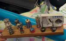 Load image into Gallery viewer, On Quilting Frame Thread Selection Holder and Bobbin Holder