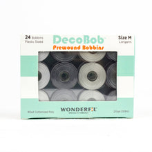 Load image into Gallery viewer, DecoBob™ Prewound Longarm Bobbins by Wonderfil