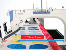 Load image into Gallery viewer, Q'nique 21 Longarm Quilting Machine Pre-loved with brand new Cadence Frame
