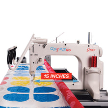 Load image into Gallery viewer, Q&#39;nique 15PRO Quilting Machine with Q&#39;Zone Hoop Frame
