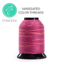 Load image into Gallery viewer, Finesse - Varigated Colors QUALITY QUILTING THREAD by Wonderfil for the Grace Company