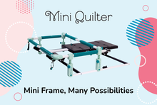 Load image into Gallery viewer, Mini Quilter Tabletop Fabric Frame
