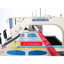 Load image into Gallery viewer, Q'nique 21 Longarm Quilting Machine Pre-loved with brand new Cadence Frame
