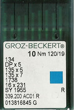 Load image into Gallery viewer, GROZ-BECKERT QUILTING NEEDLES 135X7 SET OF 10 NEEDLES*
