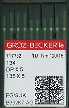 Load image into Gallery viewer, GROZ-BECKERT QUILTING NEEDLES 134 FG/SUK SET OF 10 NEEDLES

