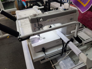Q-Zone Hoop Frame with Janome HD9 Sewing Machine