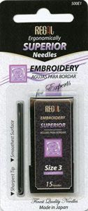 Regal Superior Embroidery Needles