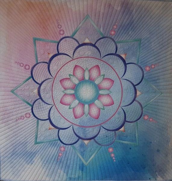 Mandala Colourful Preprinted Panel