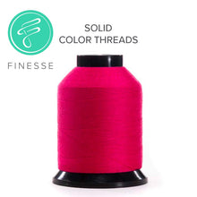 Load image into Gallery viewer, Finesse - Solid Colors QUALITY QUILTING THREAD by Wonderfil for the Grace Company
